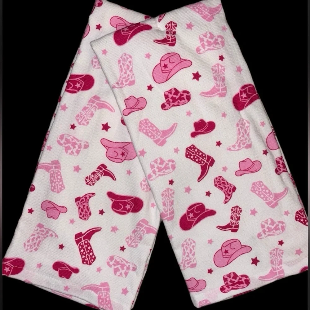 🆕 Truly Lou Cowgirl Kitchen Towels 2 Pack